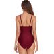 New ruffled one-piece swimsuit, multi-color bikini swimsuit