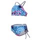 New Split Children's Swimsuit Sexy Solid Color Printed Bikini Set