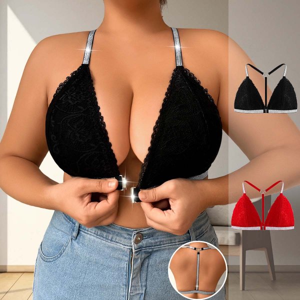 Sexy lace thin collection plus size lingerie bra