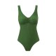 New one-piece swimsuit women's solid color sexy bikini