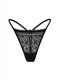 Sexy lace thong with low waist, breathable and tempting women's underwear
