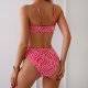 New Split Swimsuit Women's Solid Color Sexy Bikini Set