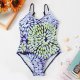 Children's one-piece swimsuit conservative tight fitting girls' swimsuit
