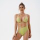 2025 new bikini solid color sexy bikini for women