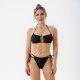 New bikini solid color sexy bikini women's split swimsuit triangle bikini
