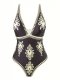2026 hot swimsuit Gothic one-piece swimsuit sexy bikini two-piece set
