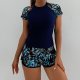 New swimsuit women's printed vest Tankini women's sports suit