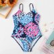 Children's one-piece swimsuit conservative tight fitting girls' swimsuit