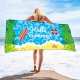 New beach towel with fashionable printed oversized towel