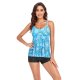 New Tankini swimsuit, split skirt style women's swimsuit, conservative Tankini