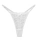 New lace bow hollow low waist sexy women's thong