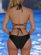 New Split Swimsuit Women's Solid Color Sexy Bikini Set
