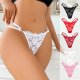 New sexy underwear for women, popular lace comfortable flower metal underwear