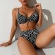 New Split Swimsuit Women's Solid Color Sexy Bikini Set