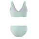 Children's swimsuit solid color sexy girl bikini set girls' swimsuit