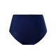 New women's triangle swimsuit with pleated solid color and high elasticity bikini swimsuit Pants