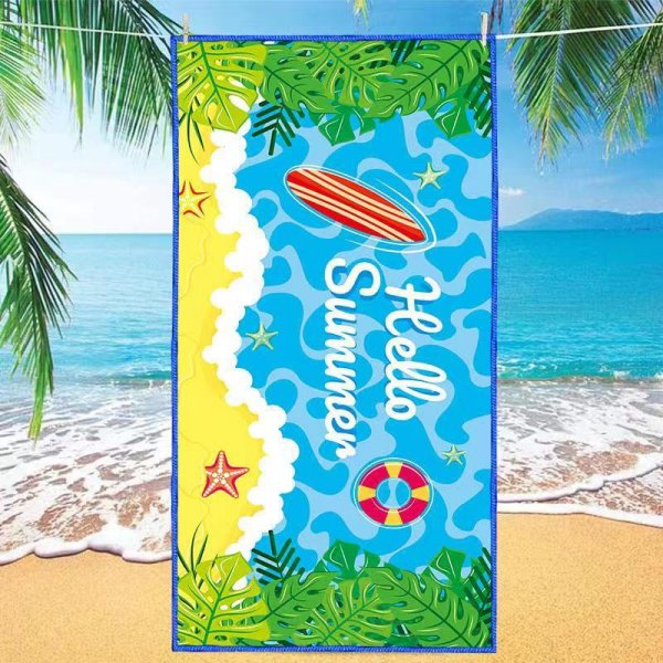 New beach towel with fashionable printed oversized towel