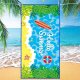 New beach towel with fashionable printed oversized towel