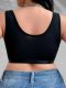 Thin breathable plus size bra, sporty without steel rims, women's bra