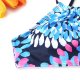 New Split Children's Swimsuit Sexy Solid Color Printed Bikini Set