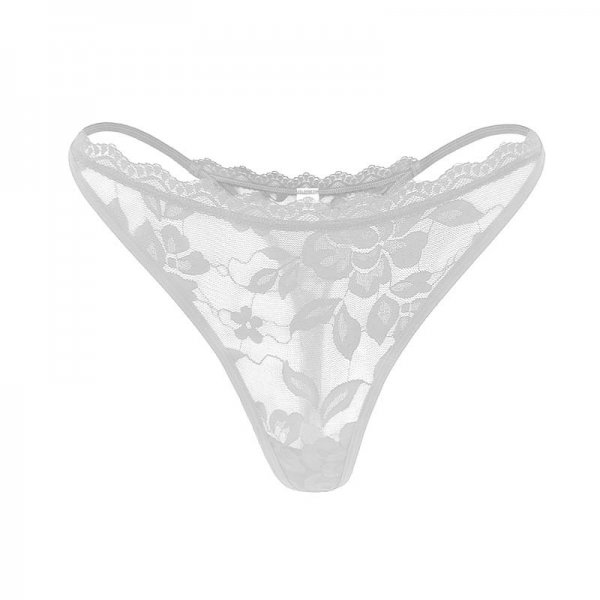 Multi colored lace sexy transparent women's plus size sexy low waisted thong