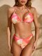 New swimsuit hoodie split three piece set sexy swimsuit women's bikini