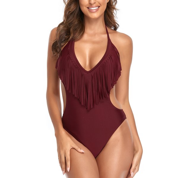 New one-piece swimsuit sexy tight swimsuit for women