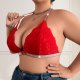 Sexy lace thin collection plus size lingerie bra