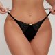 Sexy thong lace women's slim strap seamless low waist women's underwear