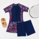 2026 new two-piece short sleeved swimsuit, diving suit, surfing suit for women