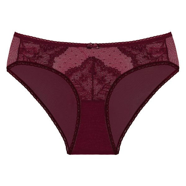 Sexy low waisted triangle pants, seamless and comfortable, half hip women's underwear