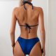 New split swimsuit sexy hot stamping tight bikini set swimsuit for women