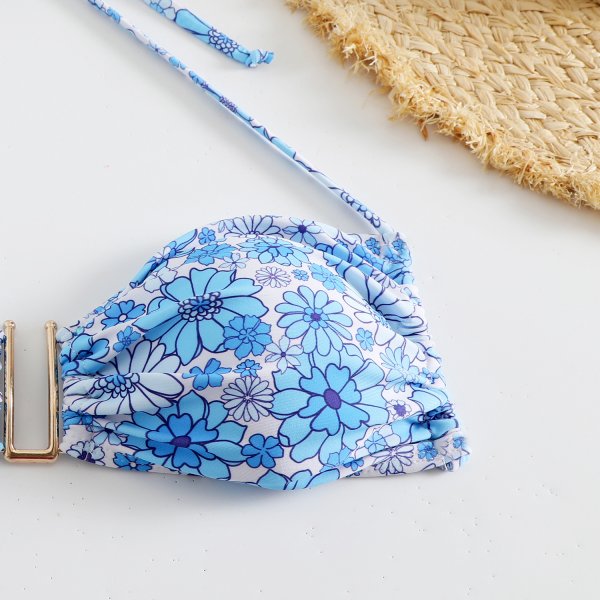 New Split Swimsuit Women's Sexy Printed Set Bikini Swimsuit