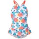 New swimsuit with printed skirt style one-piece swimsuit for girls