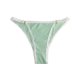 Multi-Color Ribbed Thong with Lace Trim & Heart Hardware: Breathable Teen Underwear