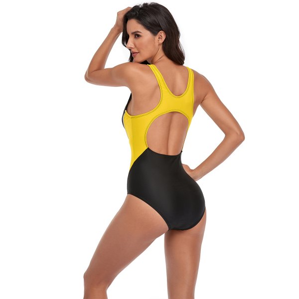 New women's professional swimsuit racing sports triangle one-piece swimsuit