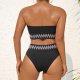 New Split Swimsuit Women's Solid Color Sexy Bikini Set