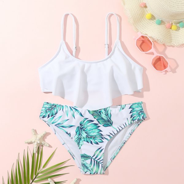 Children\'s swimsuit, women\'s printed cute bikini