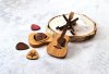 Wooden Acoustic Guitar Pick Box, Wooden Decorative Ornament
