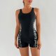New one-piece swimsuit printed sports tight competitive swimsuit for women
