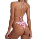 New women's bikini strap sexy tie dye swimsuit