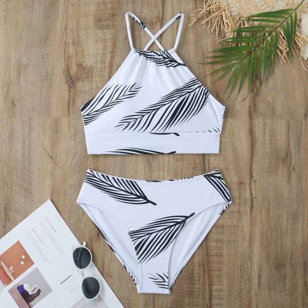 2025 sexy bikini swimsuit three piece set for women's sun protection beach skirt swimsuit