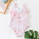 New children's one-piece swimsuit printed fashionable swimsuit