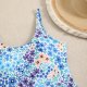 Jumpsuit sexy printed women's swimsuit backless tight swimsuit