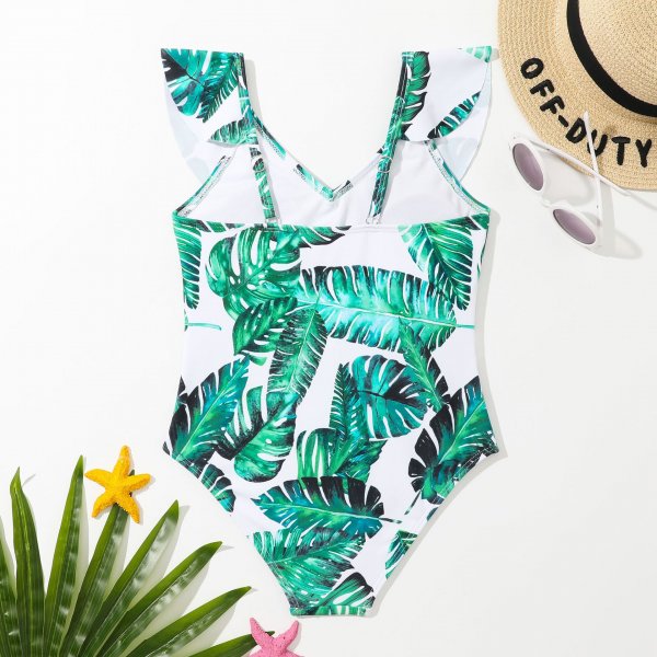 Children's one-piece swimsuit printed swimsuit bikini