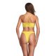 New strapless solid color bikini bikini sexy chest hugging swimsuit