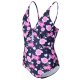 New tight and fashionable children's one-piece swimsuit with printed swimsuit
