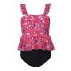 New swimsuit with fashionable printed cute split style swimsuit for girls