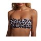 New strapless printed bikini high waisted soft bag split women's swimsuit