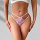 New underwear for women with low waist and seductive lace floral loop underwear